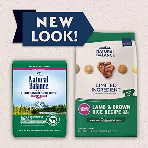 Natural Balance Limited Ingredient Diet Small-Breed Adult Dry Dog Food With Healthy Grains Protein Options Include Chicken Or Lamb 4 Pound (Pack Of 1) 3 Natural Balance Limited Ingredient Diet Small-Breed Adult Dry Dog Food With Healthy Grains Protein Options Include Chicken Or Lamb 4 Pound (Pack Of 1) - Image 3