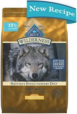 Blue Buffalo Wilderness Rocky Mountain Recipe High Protein Natural Adult Dry Dog Food, Red Meat With Grain 4.5 Lb Bag 21 Blue Buffalo Wilderness Rocky Mountain Recipe High Protein Natural Adult Dry Dog Food, Red Meat With Grain 4.5 Lb Bag -Dog Supplies Store 51y3QOAdt9L. AC