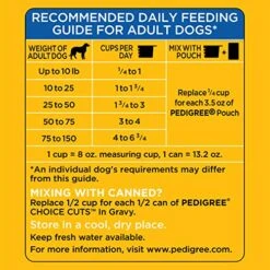 Pedigree High Protein Adult Dry Dog Food Beef And Lamb Flavor Dog Kibble, 18 Lb. Bag -Dog Supplies Store 51yYK2sd8QL