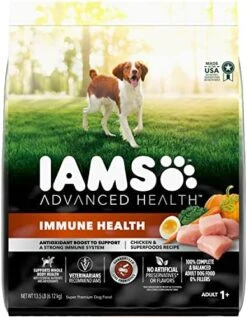 Iams Advanced Health Immune Health Chicken & Superfoods Recipe Adult Dry Dog Food, 13.5 Lb. Bag -Dog Supplies Store 51ygV8CUUmL. AC