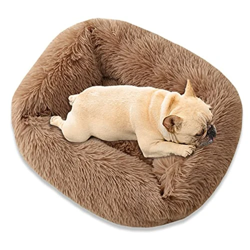 Square Dog Bed Super Soft Warm Plush Cat Mat For Little Medium Large Pets Bed Nest Cushion Puppy Winter Sleeping Mats (Medium,Light Brown) 1 Square Dog Bed Super Soft Warm Plush Cat Mat For Little Medium Large Pets Bed Nest Cushion Puppy Winter Sleeping Mats (Medium,Light Brown)