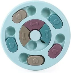 Vakitar Dog Treat Puzzle Interacive Cute Shape Slow Eating Dogs Food Puzzle Feeder Toys For Pet Dog(Claw Blue) -Dog Supplies Store 51z0ZHW8QxL. AC