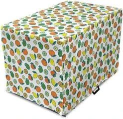 Lunarable Lime Green Dog Crate Cover, Whole Fruits And Halves Food Themed Agriculture Summer Season Art, Easy To Use Pet Kennel Cover For Small Dogs Puppies Kittens, 48 Inch, White Orange And Green 21 Lunarable Lime Green Dog Crate Cover, Whole Fruits And Halves Food Themed Agriculture Summer Season Art, Easy To Use Pet Kennel Cover For Small Dogs Puppies Kittens, 48 Inch, White Orange And Green -Dog Supplies Store 614ZDrmpahL. AC