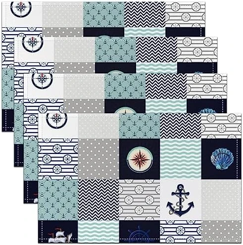 Kawaii Dogs Table Mats,Retro Puppy Oil Painting Lovely Pet Home Party Decor Meal Mats,Watercolor Dog Paw Print Cute Animals Stain Resistant Non-Slip Placemats 12x18 Set Of 4 14 Kawaii Dogs Table Mats,Retro Puppy Oil Painting Lovely Pet Home Party Decor Meal Mats,Watercolor Dog Paw Print Cute Animals Stain Resistant Non-Slip Placemats 12x18 Set Of 4 - Image 14