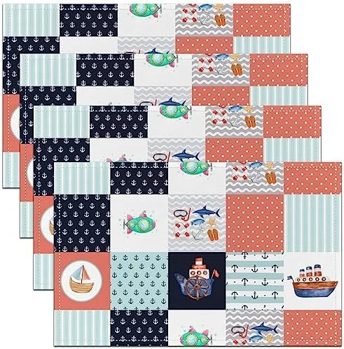 Kawaii Dogs Table Mats,Retro Puppy Oil Painting Lovely Pet Home Party Decor Meal Mats,Watercolor Dog Paw Print Cute Animals Stain Resistant Non-Slip Placemats 12x18 Set Of 4 13 Kawaii Dogs Table Mats,Retro Puppy Oil Painting Lovely Pet Home Party Decor Meal Mats,Watercolor Dog Paw Print Cute Animals Stain Resistant Non-Slip Placemats 12x18 Set Of 4 - Image 13