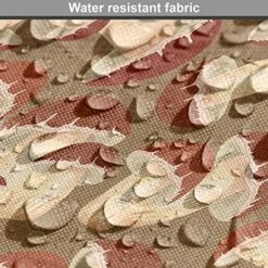 Ambesonne Mushroom Dog Crate Cover, Organic Food Porcini Mushroom With Vintage Grunge Display Harvest Farmland, Easy To Use Pet Kennel Cover For Cats & Medium Dogs, 24 Inch, Cocoa Brown Beige -Dog Supplies Store 61EEGAOVF3L