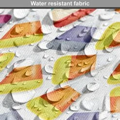 Lunarable Candy Corn Dog Crate Cover, Repetitive Pattern Of Colorful Food Halloween Print For Entertainment, Easy To Use Pet Kennel Cover For Small Dogs Puppies Kittens, 48 Inch, White And Multicolor -Dog Supplies Store 61IsJ0MPH9L