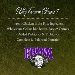 Fromm Classic Adult Dog Food - Premium Dry Dog Food For Large, Medium, & Small Breeds - Chicken Recipe - 30 Lb 17 Fromm Classic Adult Dog Food - Premium Dry Dog Food For Large, Medium, & Small Breeds - Chicken Recipe - 30 Lb -Dog Supplies Store 61WZIQ2FvHL