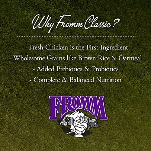 Fromm Classic Adult Dog Food - Premium Dry Dog Food For Large, Medium, & Small Breeds - Chicken Recipe - 30 Lb 5 Fromm Classic Adult Dog Food - Premium Dry Dog Food For Large, Medium, & Small Breeds - Chicken Recipe - 30 Lb - Image 5