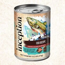 Inception® Wet Dog Food Fish Recipe – Complete And Balanced Dog Food – Legume Free Meat First Wet Dog Food – 12/13oz Case -Dog Supplies Store 61bhiMVuL4L
