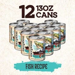Inception® Wet Dog Food Fish Recipe – Complete And Balanced Dog Food – Legume Free Meat First Wet Dog Food – 12/13oz Case -Dog Supplies Store 61n3j9BOKWL