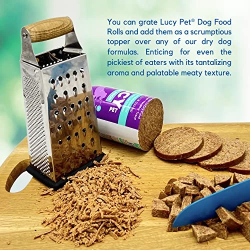 Lucy Pet Products Chicken Formula Dog Food Roll 2.5 Lb, Meaty, Semi-Moist Dog Food (100600074) 4 Lucy Pet Products Chicken Formula Dog Food Roll 2.5 Lb, Meaty, Semi-Moist Dog Food (100600074) - Image 4