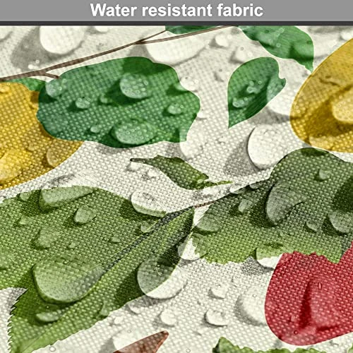 Lunarable Fruit Dog Crate Cover, Repetitive Pattern Of Pear And Apple Branches With Leaves Blooming Organic Foods, Easy To Use Pet Kennel Cover For Small Dogs Puppies Kittens, 48 Inch, Multicolor 6 Lunarable Fruit Dog Crate Cover, Repetitive Pattern Of Pear And Apple Branches With Leaves Blooming Organic Foods, Easy To Use Pet Kennel Cover For Small Dogs Puppies Kittens, 48 Inch, Multicolor - Image 6