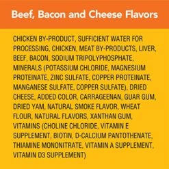 PEDIGREE CHOPPED GROUND DINNER Adult Soft Wet Dog Food, Beef, Bacon & Cheese Flavors, 3.5 Oz Pouches, 16 Pack -Dog Supplies Store 61xzq1vXT0L